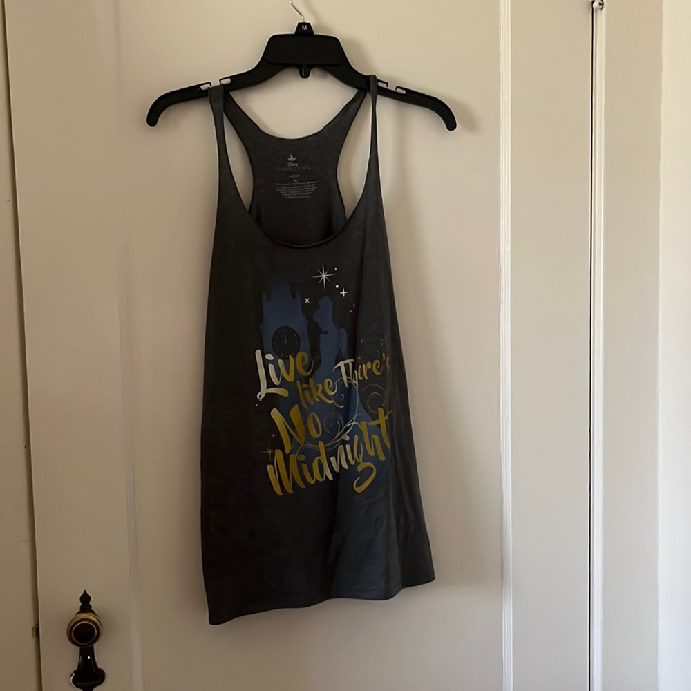 Cinderella gray tank top